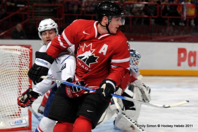Photo hockey reportage France Canada : Vu par Emily