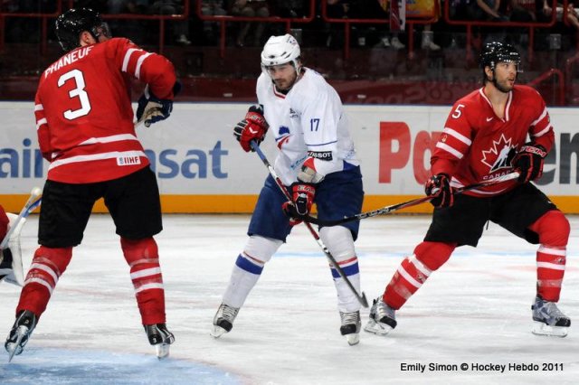 Photo hockey reportage France Canada : Vu par Emily