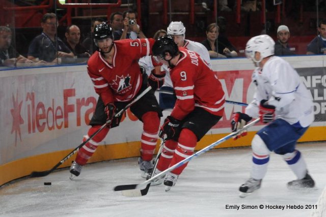 Photo hockey reportage France Canada : Vu par Emily