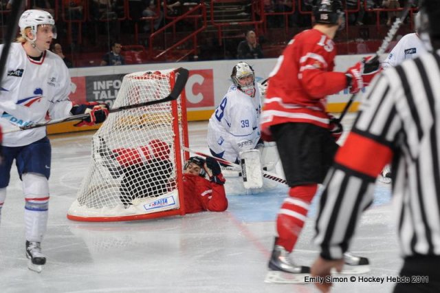 Photo hockey reportage France Canada : Vu par Emily