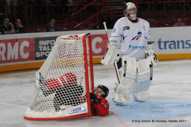 Photo hockey reportage France Canada : Vu par Emily