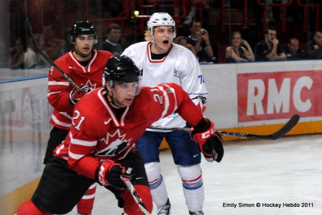 Photo hockey reportage France Canada : Vu par Emily