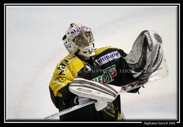 Photo hockey match Rouen - Epinal  le 11/10/2008