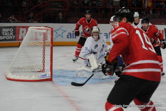 Photo hockey reportage France Canada : Vu par Emily