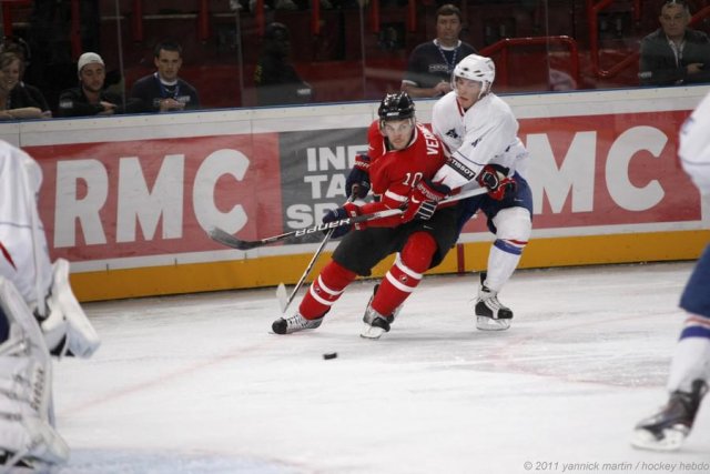 Photo hockey reportage France Canada : Vu par Yannick 