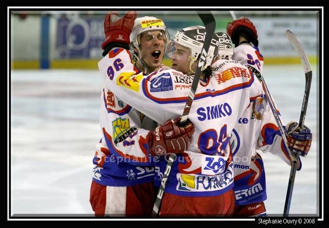 Photo hockey match Rouen - Epinal  le 11/10/2008