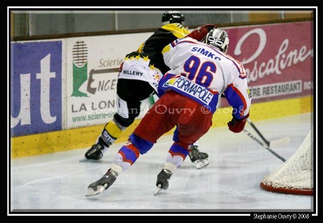 Photo hockey match Rouen - Epinal  le 11/10/2008