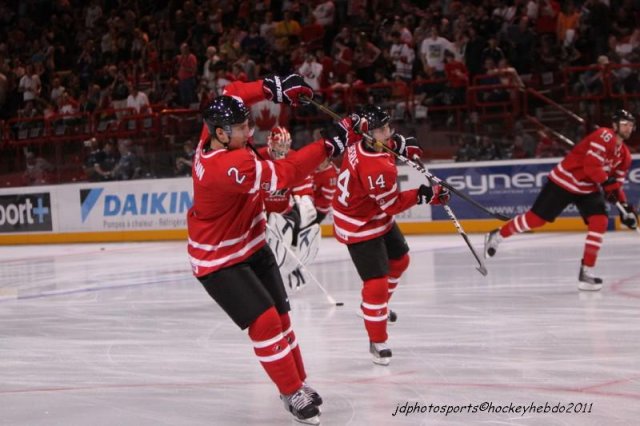Photo hockey reportage France Canada : Vu par Jacky 