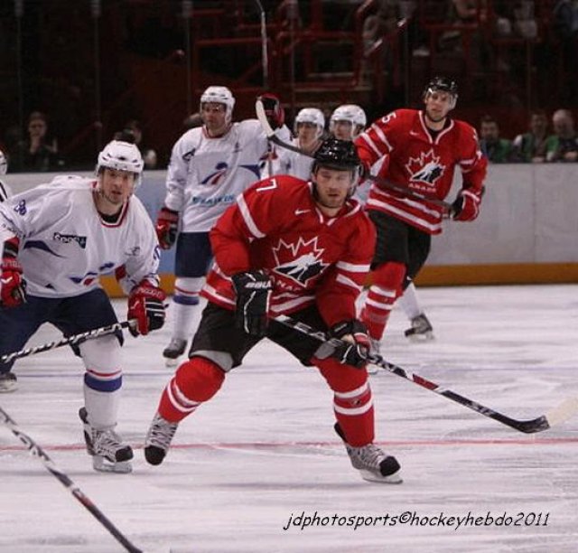 Photo hockey reportage France Canada : Vu par Jacky 