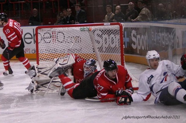Photo hockey reportage France Canada : Vu par Jacky 