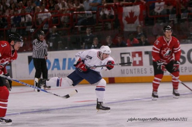 Photo hockey reportage France Canada : Vu par Jacky 