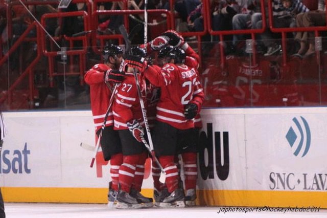 Photo hockey reportage France Canada : Vu par Jacky 