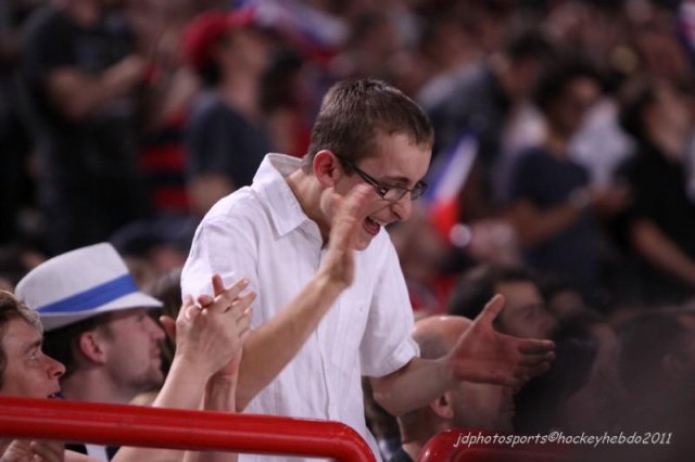 Photo hockey reportage France Canada : Vu par Jacky 