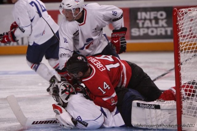 Photo hockey reportage France Canada : Vu par Jacky 