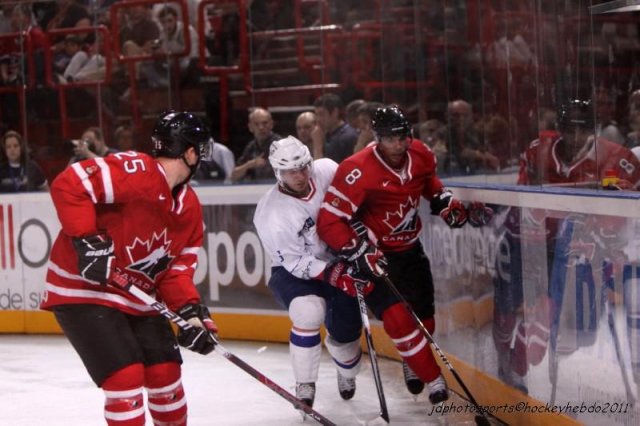 Photo hockey reportage France Canada : Vu par Jacky 