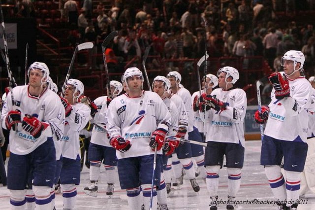 Photo hockey reportage France Canada : Vu par Jacky 