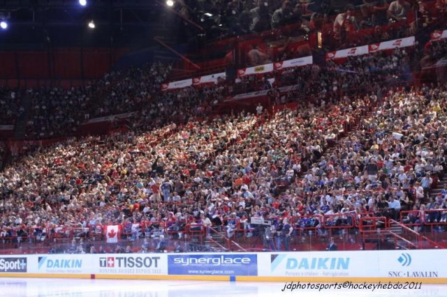 Photo hockey reportage France Canada : Vu par Jacky 