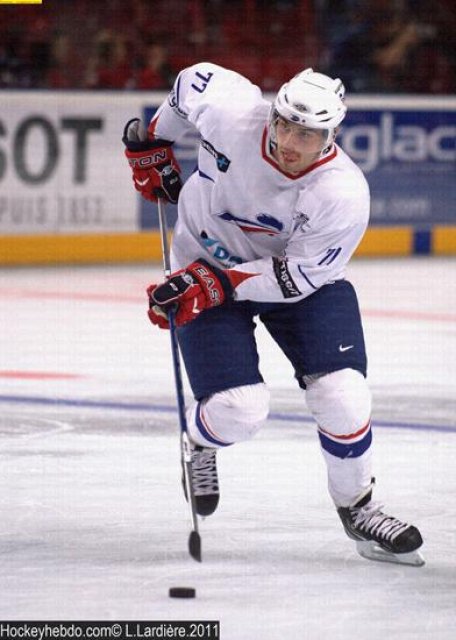 Photo hockey reportage France Canada : Vu par Laurent