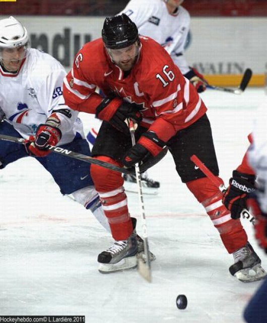 Photo hockey reportage France Canada : Vu par Laurent