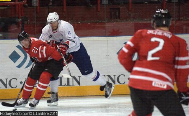 Photo hockey reportage France Canada : Vu par Laurent
