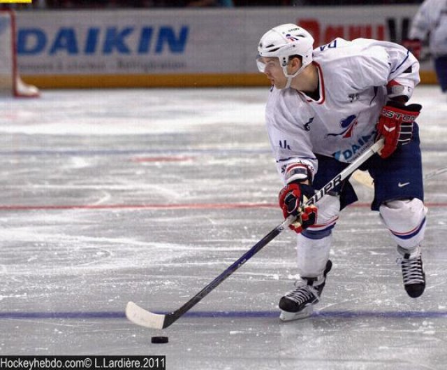 Photo hockey reportage France Canada : Vu par Laurent