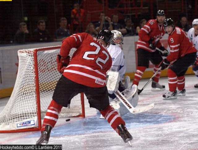 Photo hockey reportage France Canada : Vu par Laurent