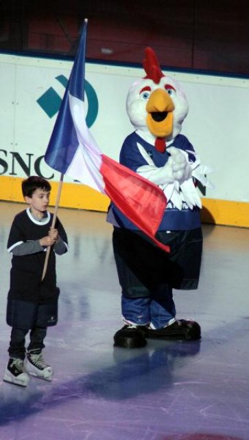 Photo hockey reportage France Canada : Vu par Nicolas
