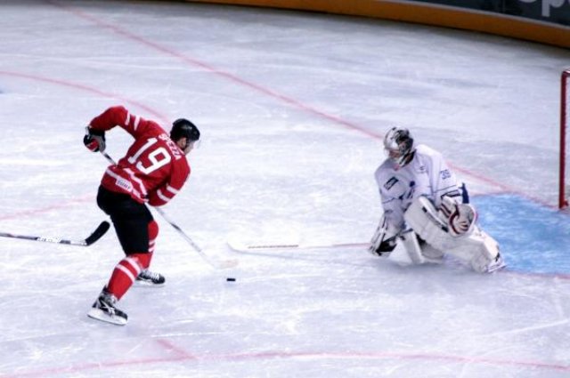 Photo hockey reportage France Canada : Vu par Nicolas