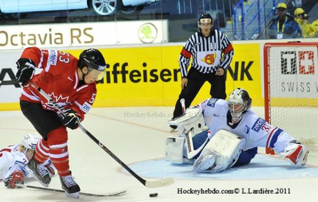 Photo hockey reportage Mondial 11: La France trop tendre !