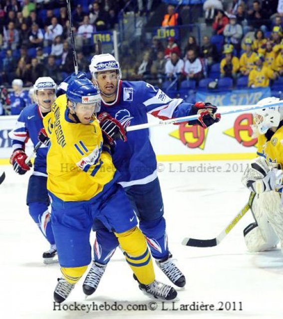 Photo hockey reportage Mondial 11: Les Bleus battus