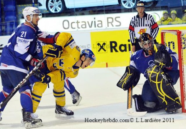 Photo hockey reportage Mondial 11: Les Bleus battus