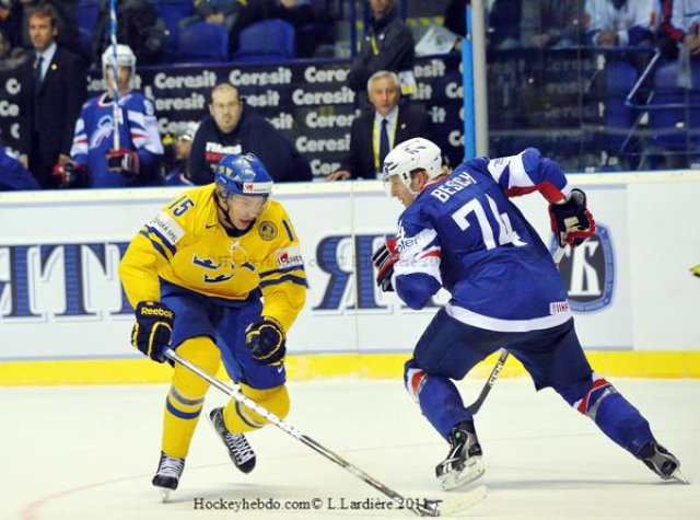 Photo hockey reportage Mondial 11: Les Bleus battus