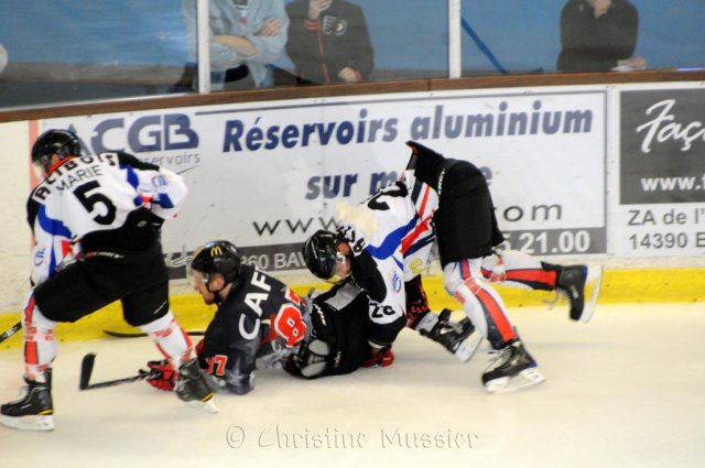 Photo hockey reportage Amical Caen Amiens en Images.