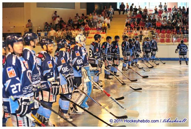 Photo hockey reportage Angers vs Caen en images