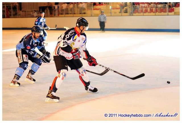 Photo hockey reportage Angers vs Caen en images