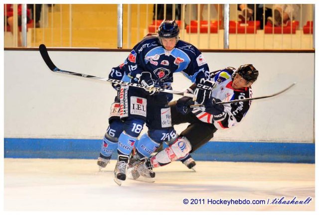 Photo hockey reportage Angers vs Caen en images