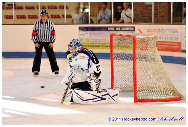 Photo hockey reportage Angers vs Caen en images