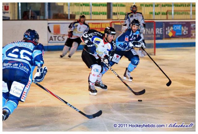Photo hockey reportage Angers vs Caen en images