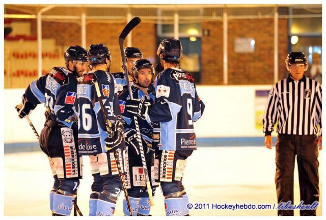 Photo hockey reportage Angers vs Caen en images