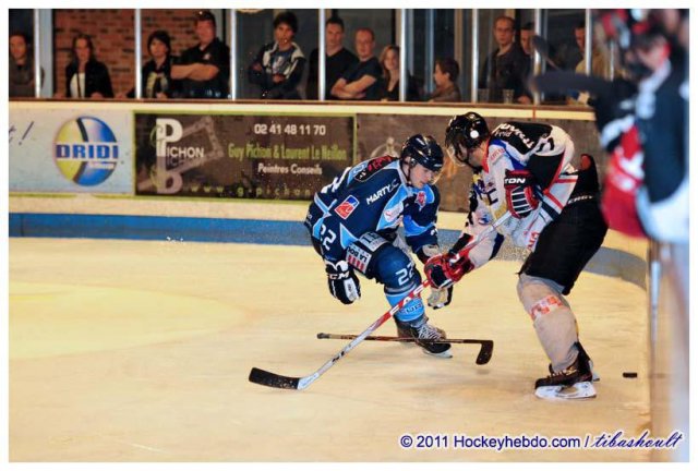 Photo hockey reportage Angers vs Caen en images