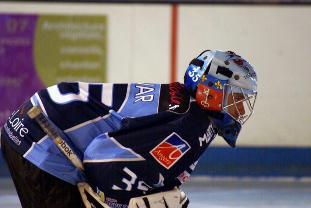 Photo hockey reportage Angers vs Rouen en amical