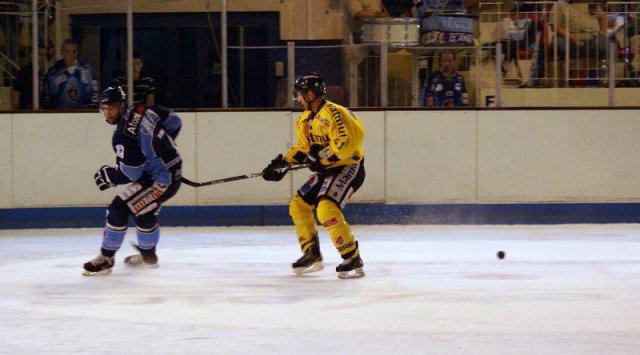 Photo hockey reportage Angers vs Rouen en amical