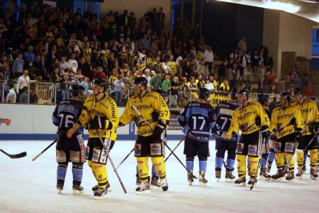 Photo hockey reportage Angers vs Rouen en amical