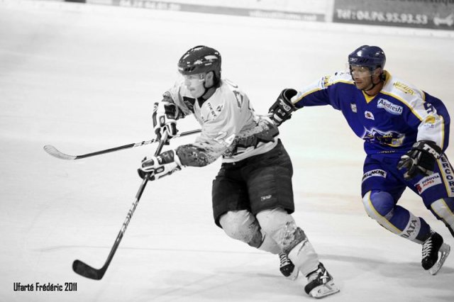 Photo hockey reportage Villard - Mt Blanc : 8-4