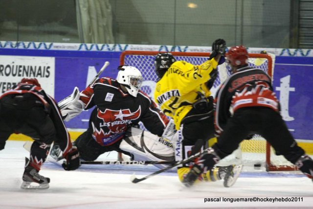 Photo hockey album ROUEN  vs NEUILLY en amical
