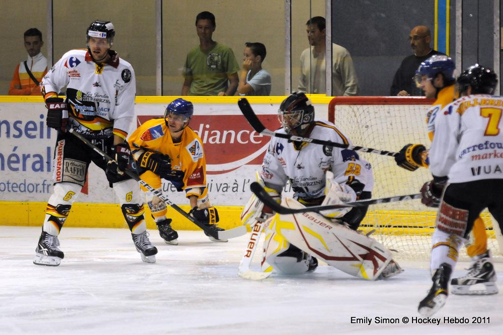 Amical : Dijon vs Morzine — Reportage