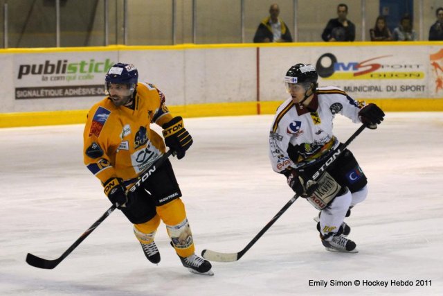 Photo hockey reportage Amical : Dijon vs Morzine