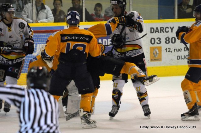 Photo hockey reportage Amical : Dijon vs Morzine