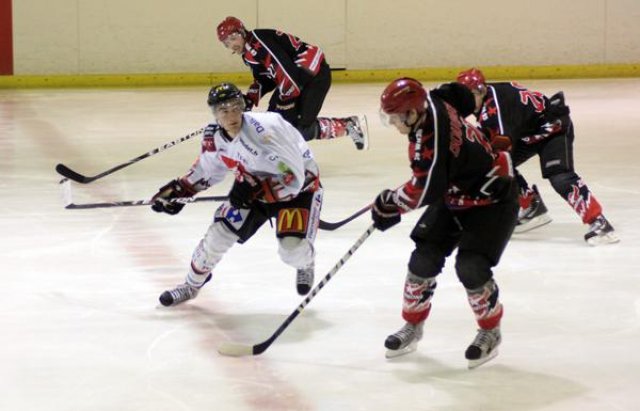 Photo hockey reportage Amical : Amiens - Neuilly en images
