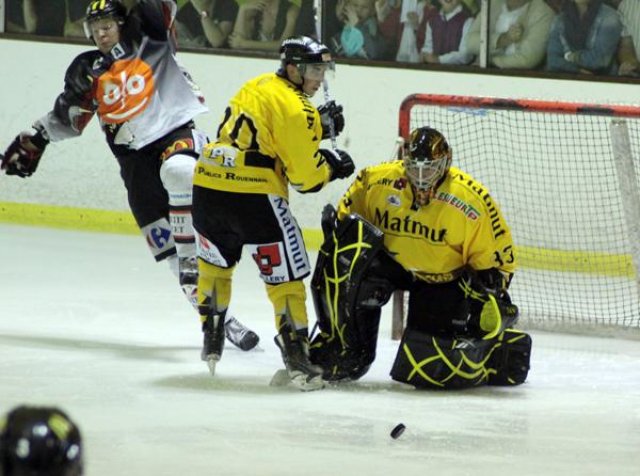 Photo hockey reportage Amical : Amiens - Rouen en images